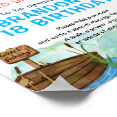 Gevist 'Birthday Time Capsule', 'O-fish-ally party Poster (Hoek)