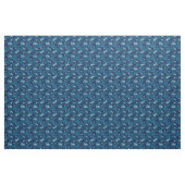 Gevist blauw camopatroon stof (Yard (91,4 cm))