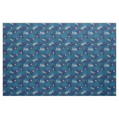 Gevist blauw camopatroon stof (Fat Quarter)