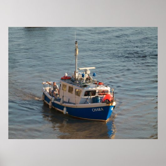 Gevist Boat, Cardiff Bay Poster (Voorkant)