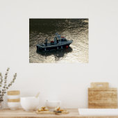 Gevist Boat, Cardiff Bay Poster (Keuken)