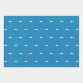  Gevist Boat Scene Vaderdag Inpakpapier Vel (Voorkant 3)