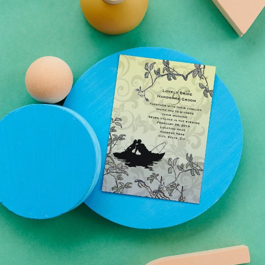  Gevist boomblauw geel huwelijk Kaart