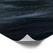 Gevist boot in Storm weer surrealist Poster (Hoek)