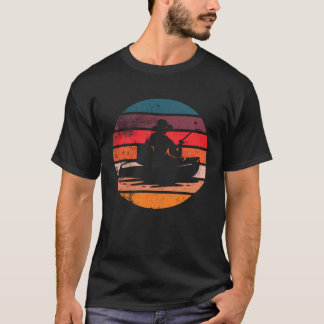 Gevist Boot Zonsondergang T-shirt