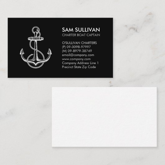 Gevist Bootcharterreis Visitekaartje (Voorkant / Achterkant)