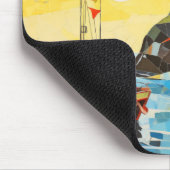 Gevist Bootconcept Abstract Kleurrijk Zee Muismat (Hoek)