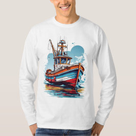 Gevist bootvaren t-shirt