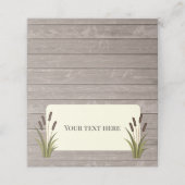 Gevist bord op moederdag of Baby shower Plaatskaartje (Buitenkant ongevouwen)