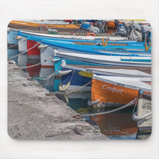 Gevist boten mousepad muismat (Voorkant)