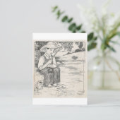 Gevist Briefkaart (Staand voorkant)