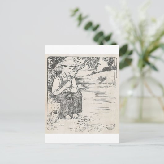 Gevist Briefkaart (Staand voorkant)