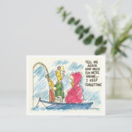 Gevist Briefkaart (Staand voorkant)