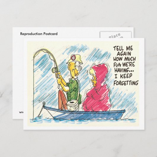 Gevist Briefkaart (Voorkant / Achterkant)