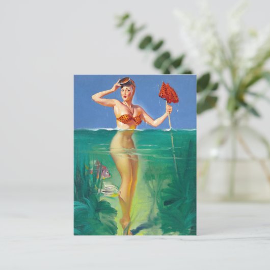 Gevist Briefkaart (Staand voorkant)