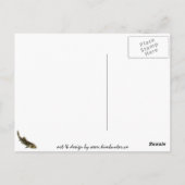 Gevist Briefkaart Beer Aangepaste zalmvis Briefkaa (Achterkant)