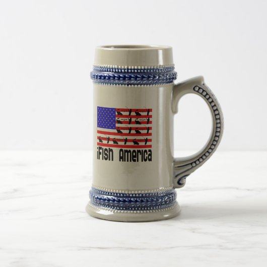 Gevist cadeau iFish America Bierpul (Rechts)
