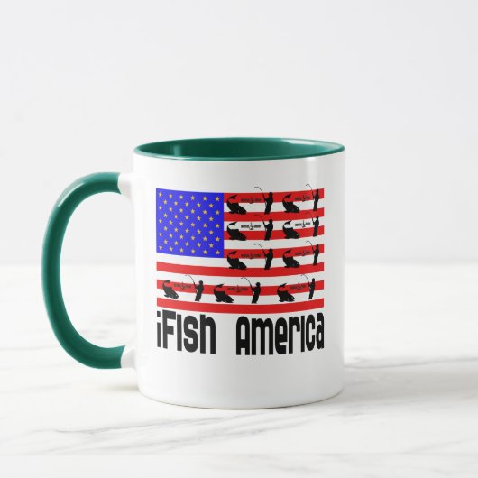 Gevist cadeau iFish America Mok (Links)