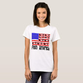Gevist cadeau iFish America T-shirt (Voorkant volledig)