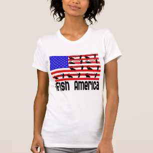 Gevist cadeau iFish America T-shirt