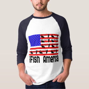 Gevist cadeau iFish America T-shirt