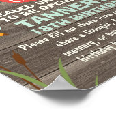 Gevist Capsule Teken voor 10 x 8 inch Poster (Hoek)