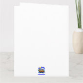 Gevist Cartoon Kaart (Achterkant)