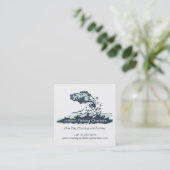 Gevist Charter toelaten één ticket en info kaart (Staand voorkant)