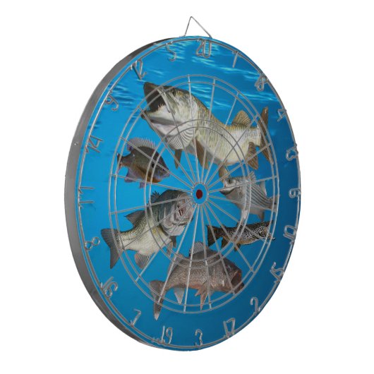 Gevist Dartbord (Voorkant Links)