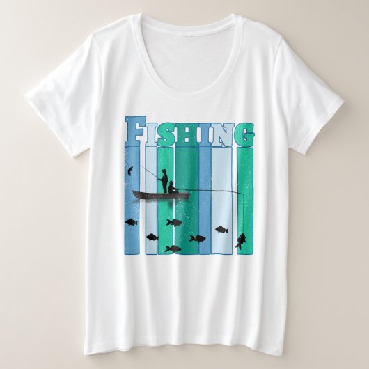 Gevist | De beste viscadeaus Grote Maat T-shirt (Design voorkant)