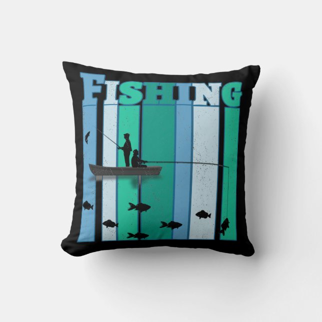 Gevist | De beste viscadeaus Kussen (Voorkant)