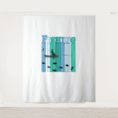 Gevist | De beste viscadeaus Wandkleed (Voorkant)