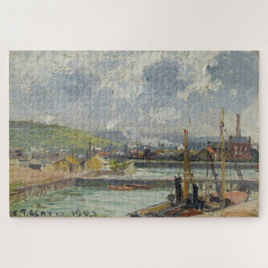 Gevist Dock en Duquesne Basin, Dieppe Legpuzzel (Horizontaal)
