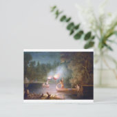 Gevist door Torchlight. Briefkaart (Staand voorkant)