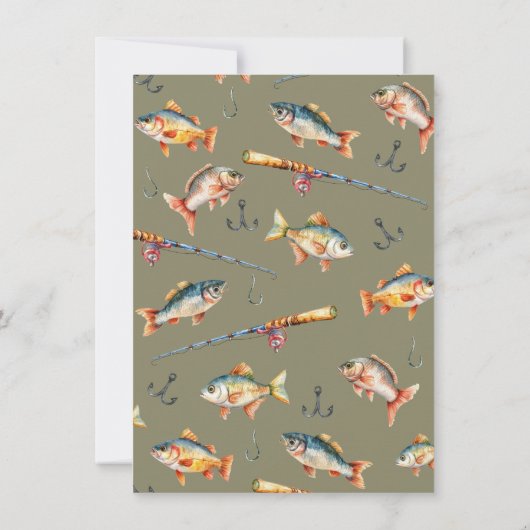 Gevist Duck Clothesline Verjaardagsfeest Kaart (Achterkant)