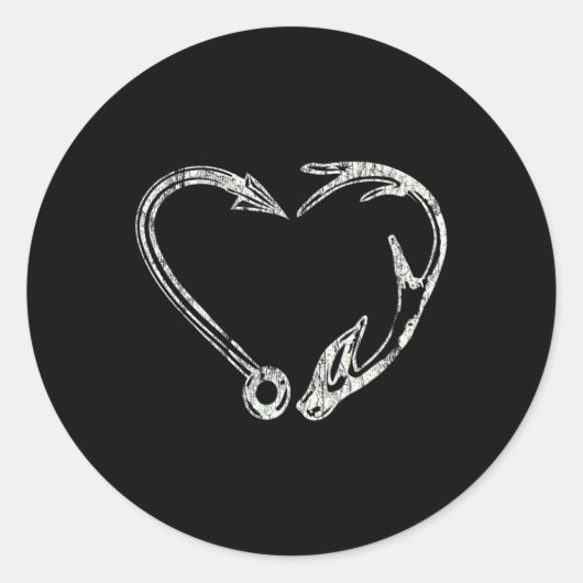 Gevist en gejaagd jager Antler Elk Deer Ronde Sticker (Voorkant)