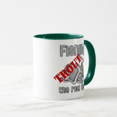 Gevist forel de reel deal mok (Voorkant rechts)