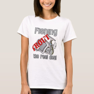 Gevist forel de reel deal t-shirt