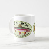 Gevist forel koffiemok (Voorkant links)