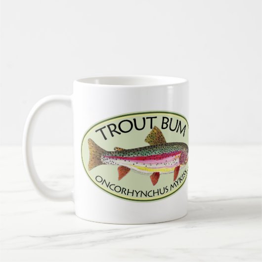 Gevist forel koffiemok (Links)