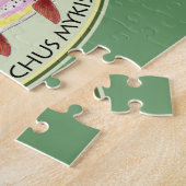 Gevist forel legpuzzel (Zijkant)