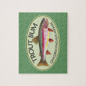 Gevist forel legpuzzel (Verticaal)