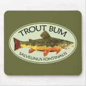 Gevist forel muismat (Voorkant)