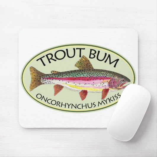 Gevist forel muismat (Met muis)