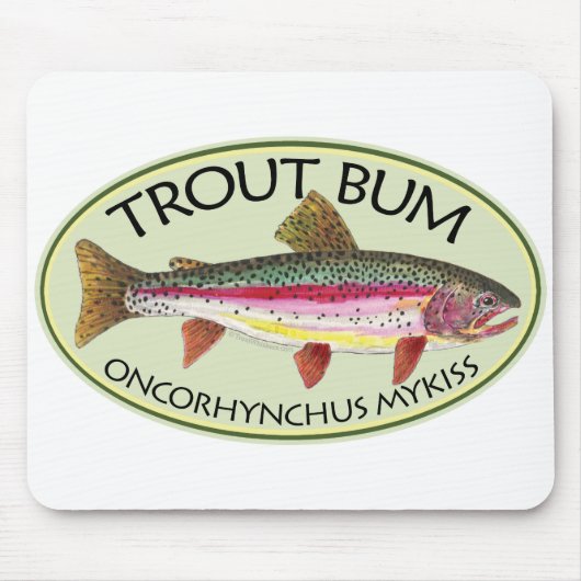 Gevist forel muismat (Voorkant)