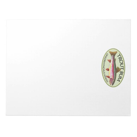 Gevist forel notitieblok (Voorkant)