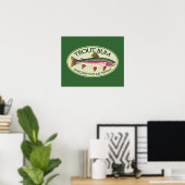 Gevist forel poster (Thuiskantoor)