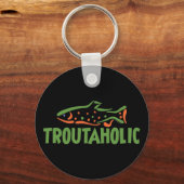 Gevist forel sleutelhanger (Voorkant)