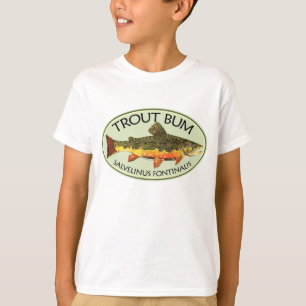 Gevist forel t-shirt