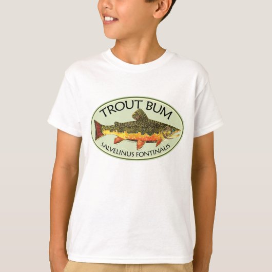 Gevist forel t-shirt (Voorkant)